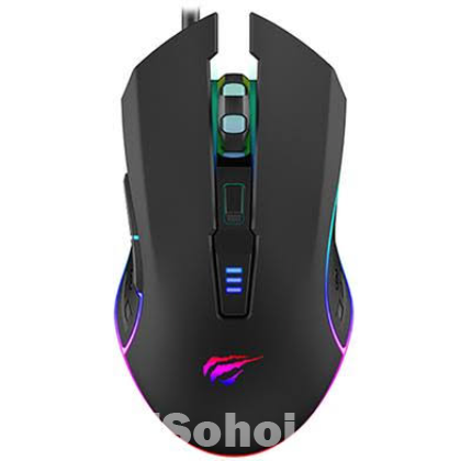 Havit HV-MS1018 RGB Optical Gaming Mouse.